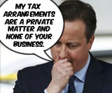 David Cameron, “private matter”
