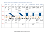 Jadual Akademik 2011 Program Perubatan Sunnah Akademi Minda Holistik (AMH)