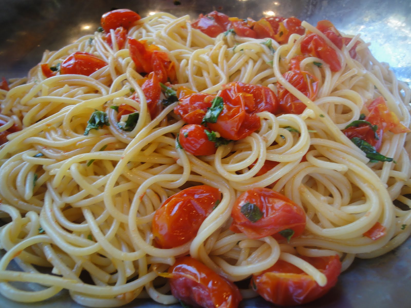 OC Mom Blog Recipe Roasted Cherry Tomato Pasta Sauce