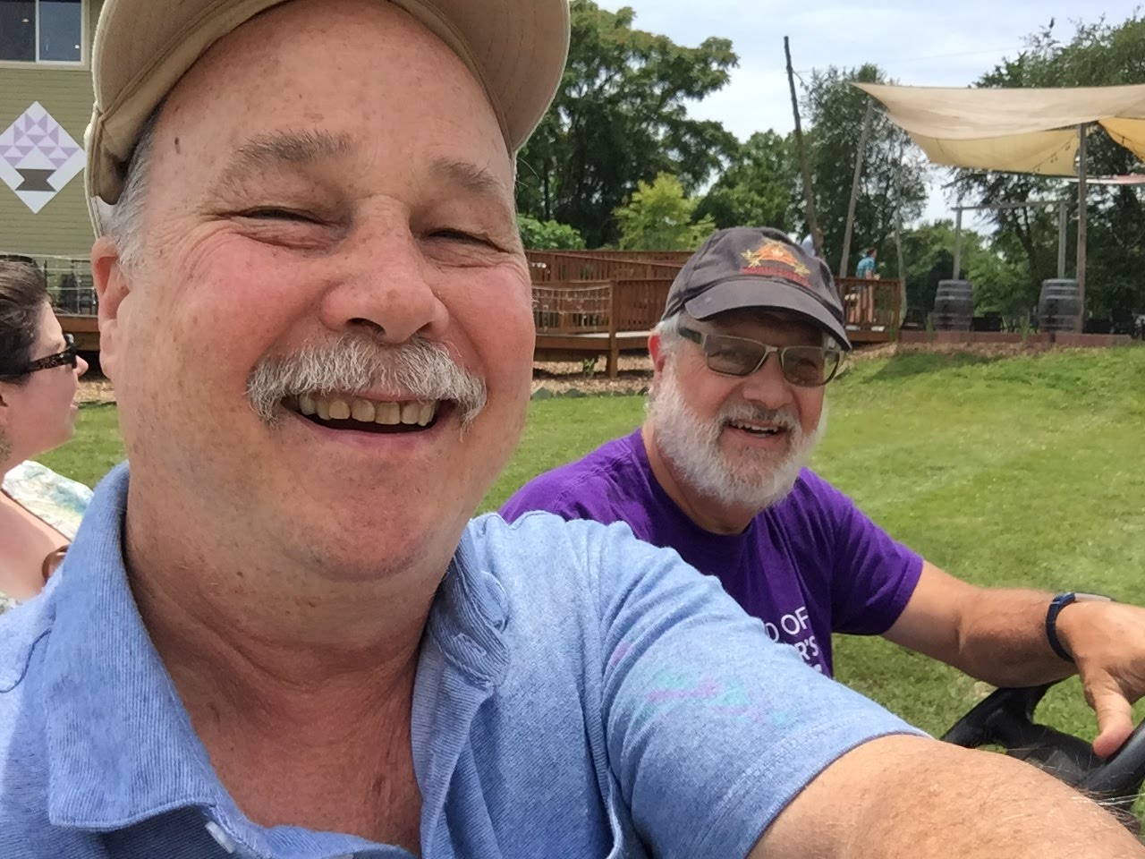 Father’s Day treat visit to Fabbioli Cellars, Loudoun County, VA 2019
