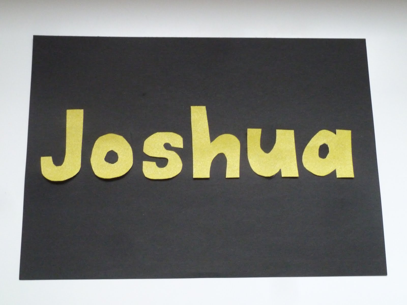 Family FECS Montessori Activity Sandpaper Name