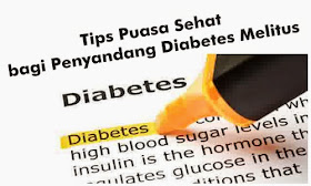 Tips Puasa Sehat bagi Penyandang Diabetes Melitus