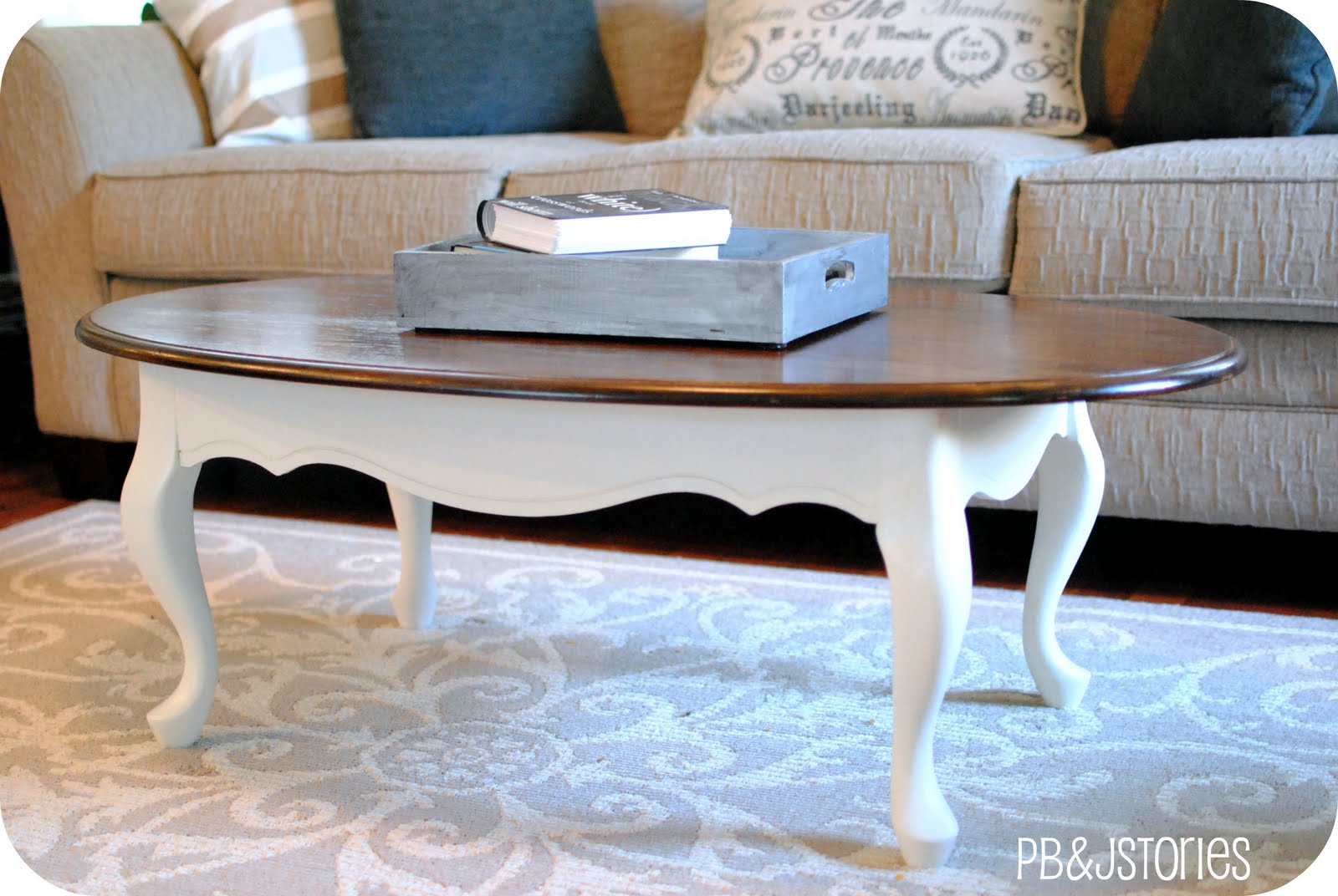 PBJstories Thrifty Goodwill Table Makeover