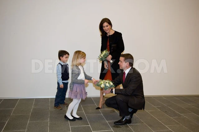 Crown Princess Mary attended the welcome reception for the international conference on global inequality at the UN city in Copenhagen