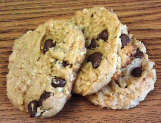 Peanut Butter Oatmeal Chocolate Chip Cookies