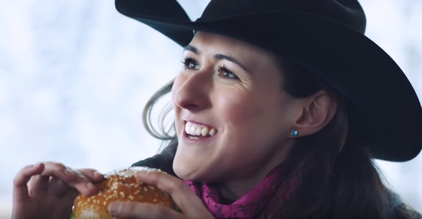 McDonald's Mighty Angus Burger Holds Up in the Canadian Winter