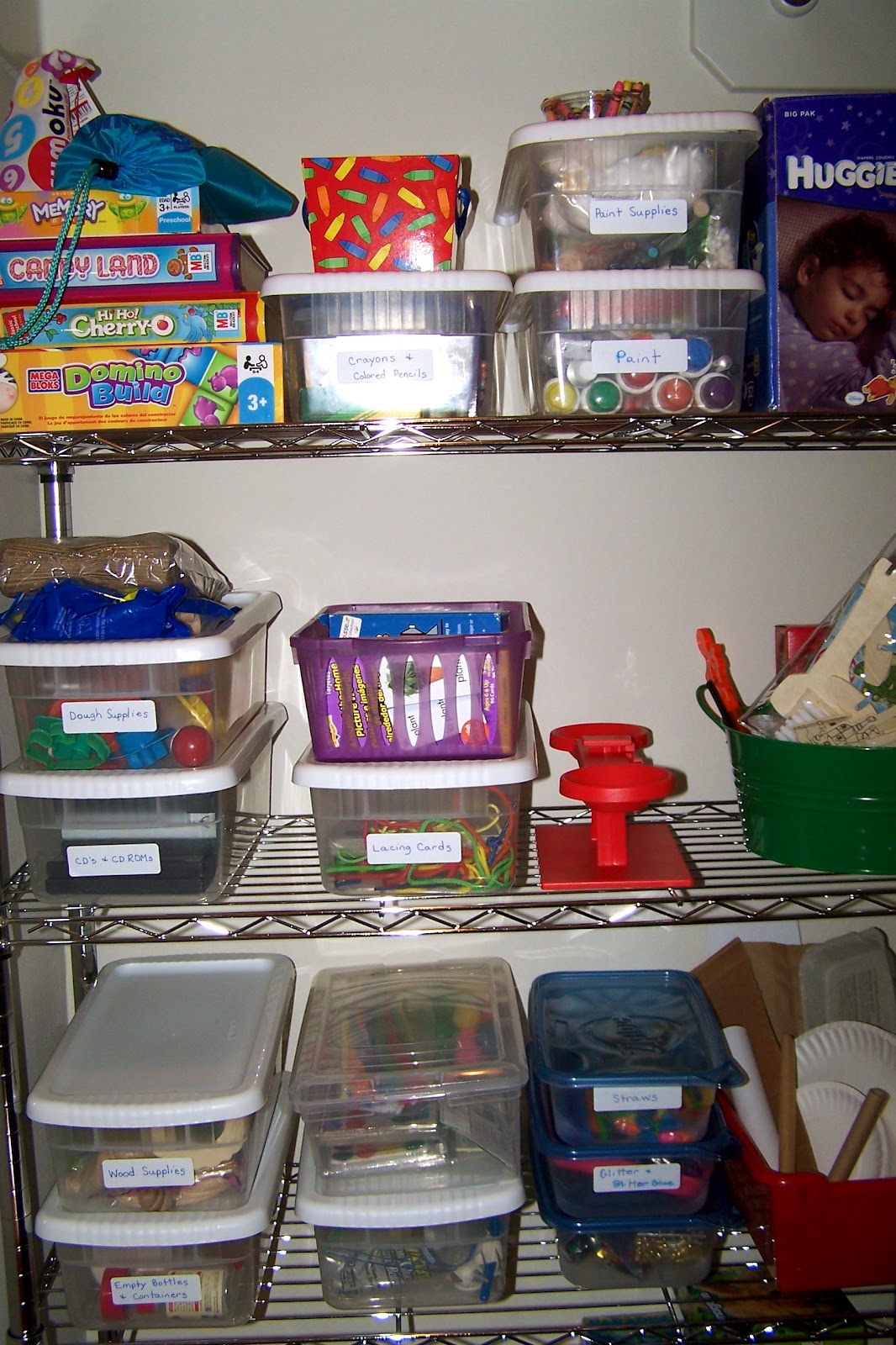 Homeschool Room Organization Types of Storage Containers – Pepper