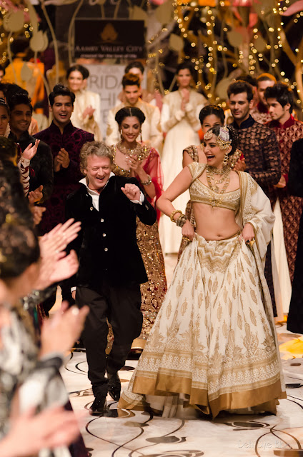 Rohit Bal Sonam Kapoor India Bridal Fashion Week 2013