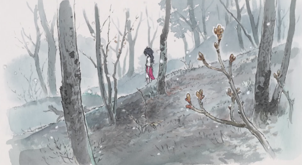 The Tale Of Princess Kaguya Bluray Review Film Intel