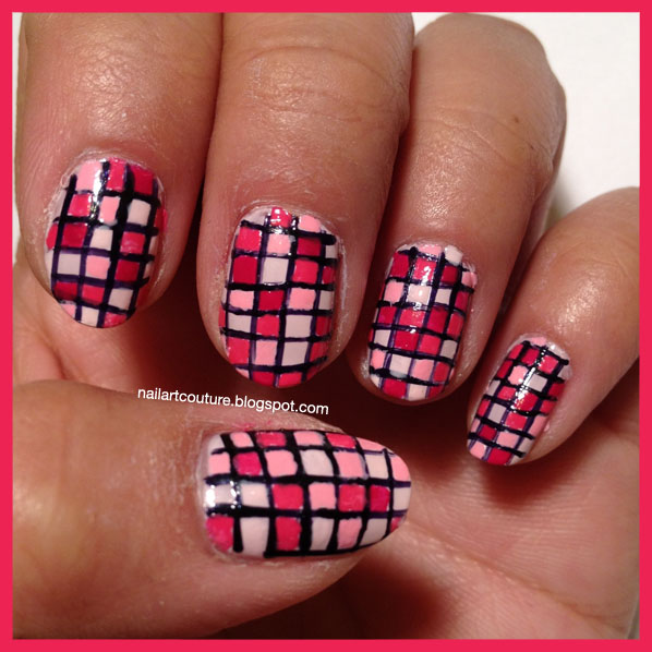 Mosaic Nail Art