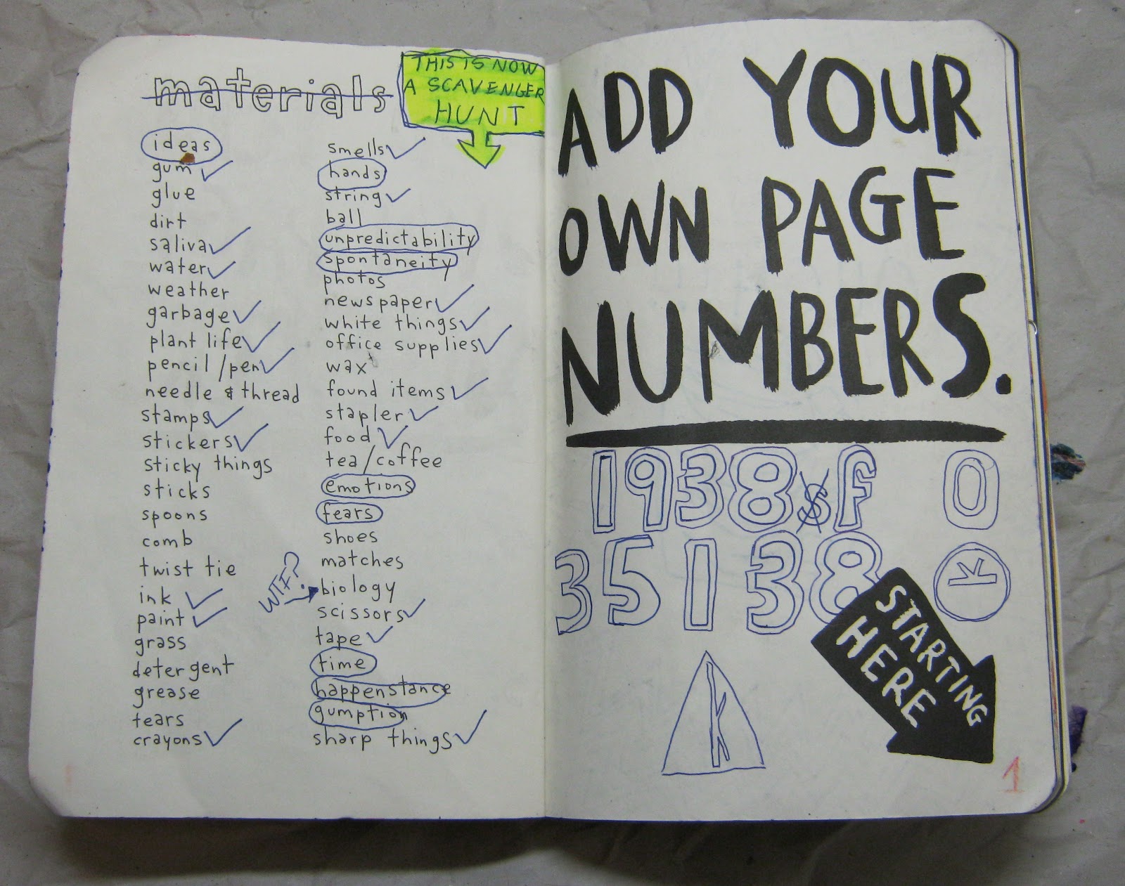 Trina Is Artsy Fartsy Wreck This Journal