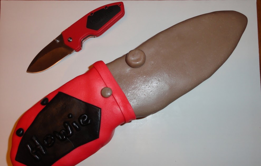 A Delicious Melody Pocket Knife Cake