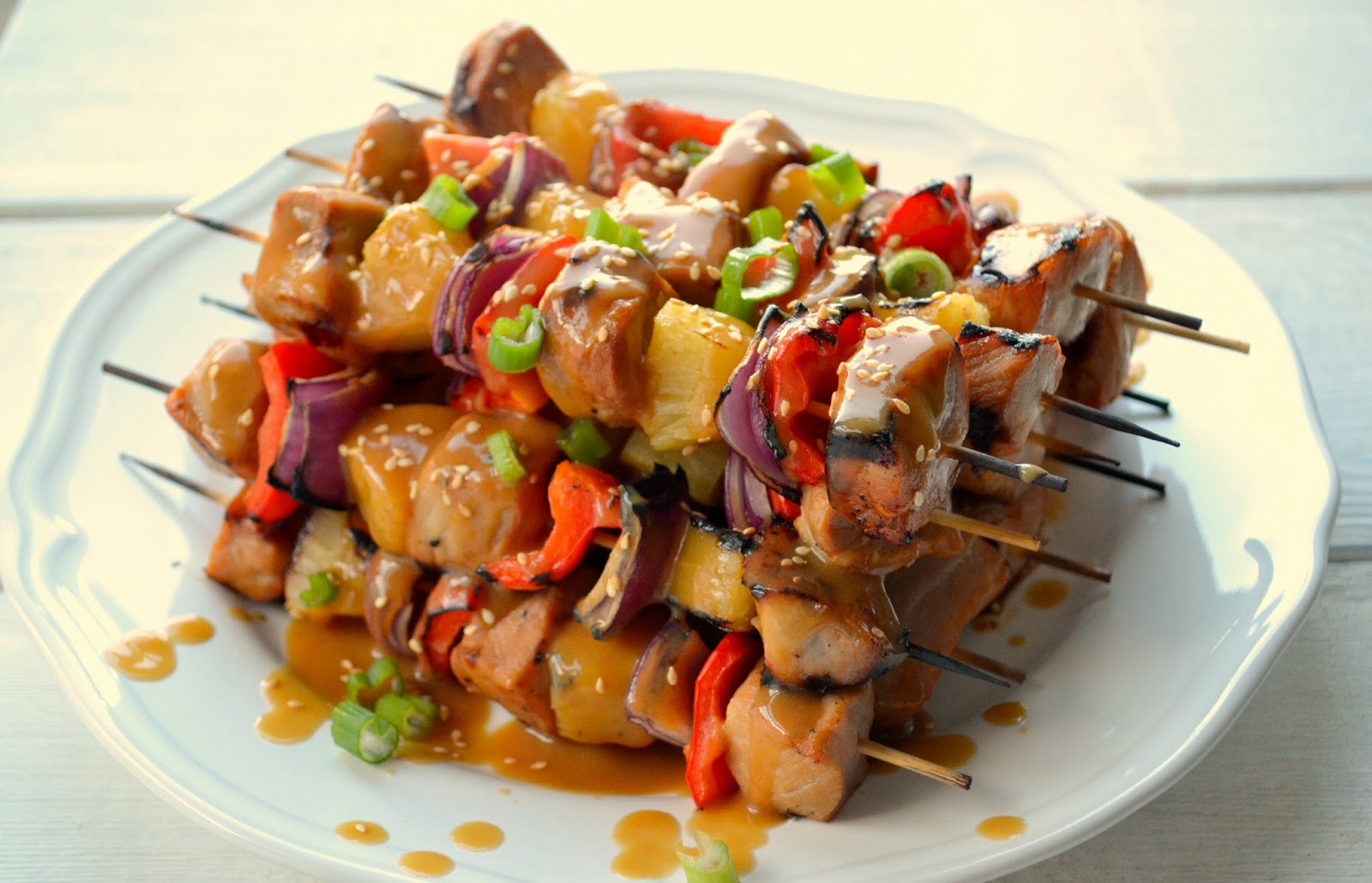 Pork & Pineapple Skewers