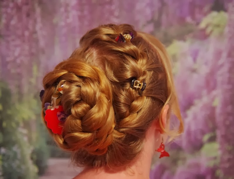 Countingby4 Lazy Day French Braid Updo