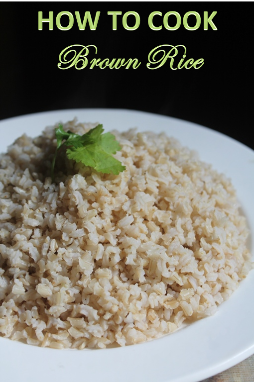 How to Cook Brown Rice Absorption Method Yummy Tummy