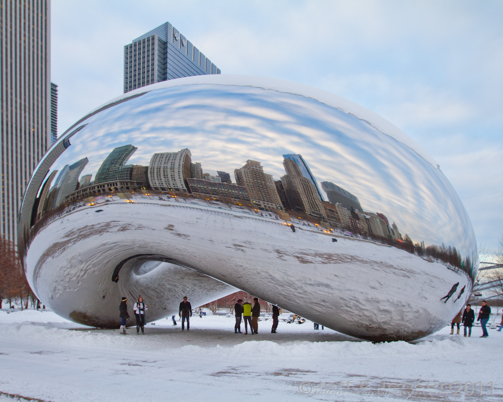 The World As I See It Snow Covered Bean