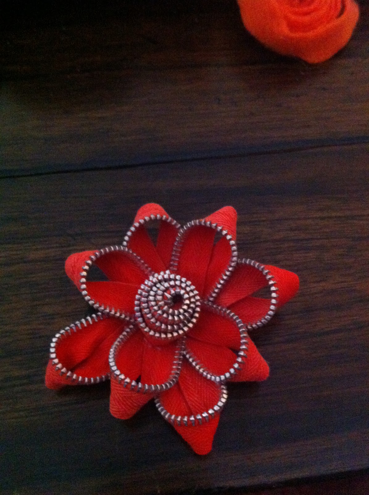 That Girl Farms zipper flower tutorial