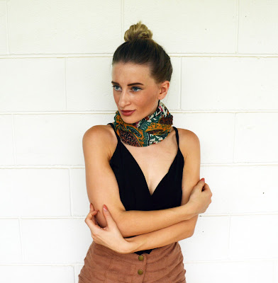 turtleneck scarf wrap scarf