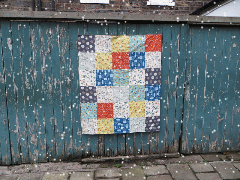 Knotted Cotton Quilt in a Day