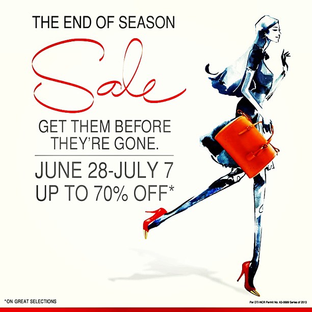 Shopping Sale | SM Megamall End Of Season Sale: June - July 2013