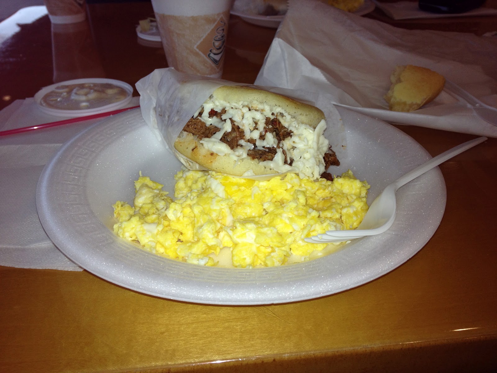 Comiendo hoy con Jen Quesadilla de Requesón de Copán, Honduras