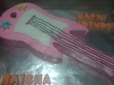 Guitar cake