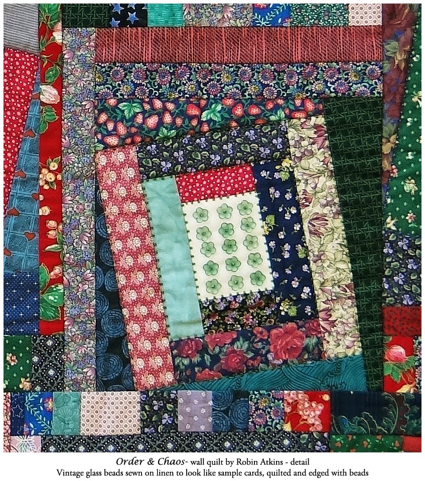 Beadlust Beading + Quilting a Happy Marriage!