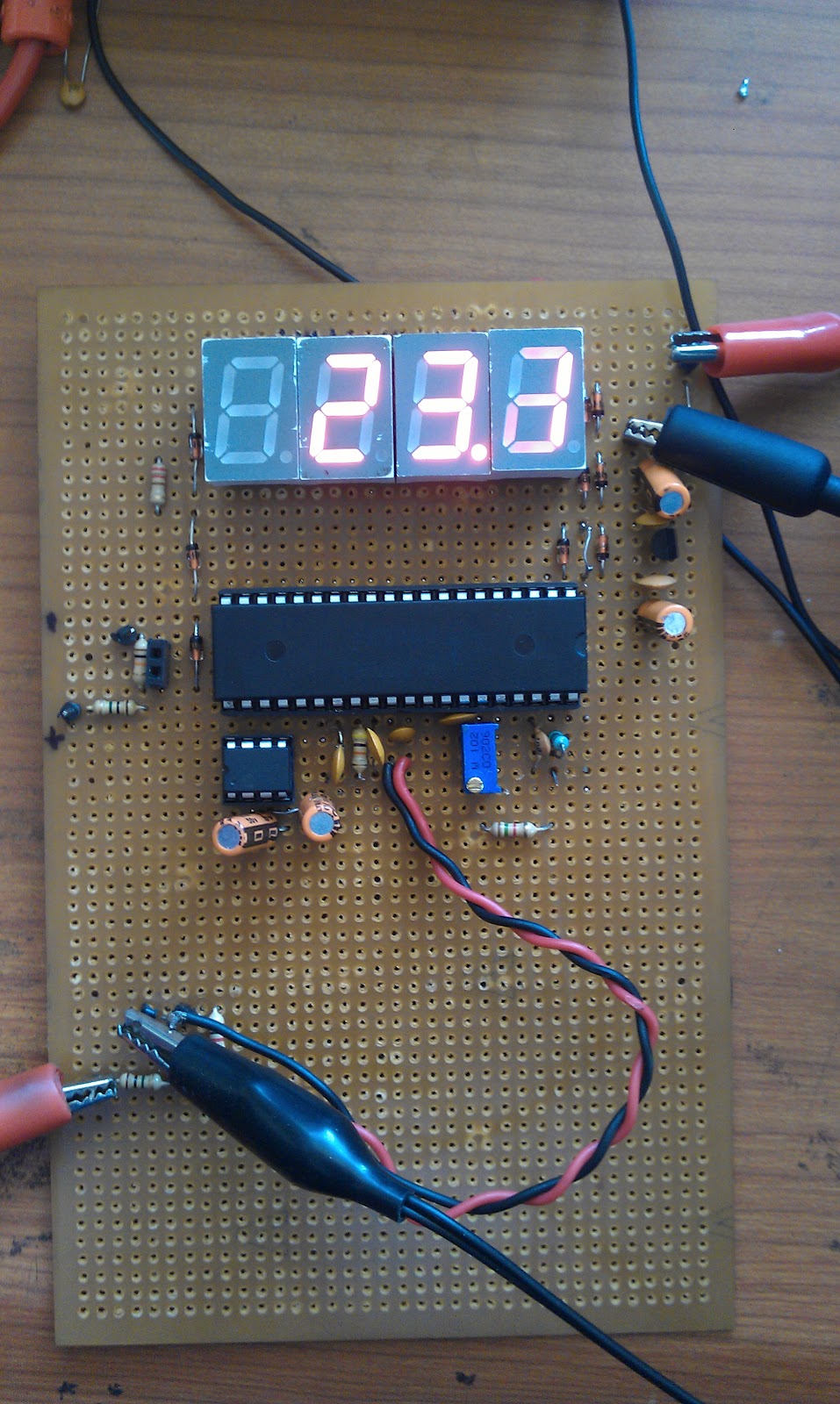 ham radio mipl digital volt meter using icl7107 ham radio mipl digital volt meter using icl7107
