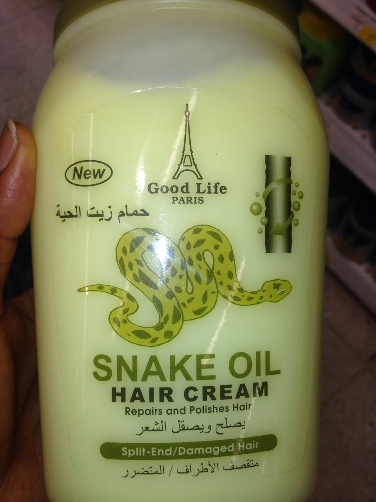 Discoveries in the UAE Snake Oil for Hair Growth and Repair! KL's