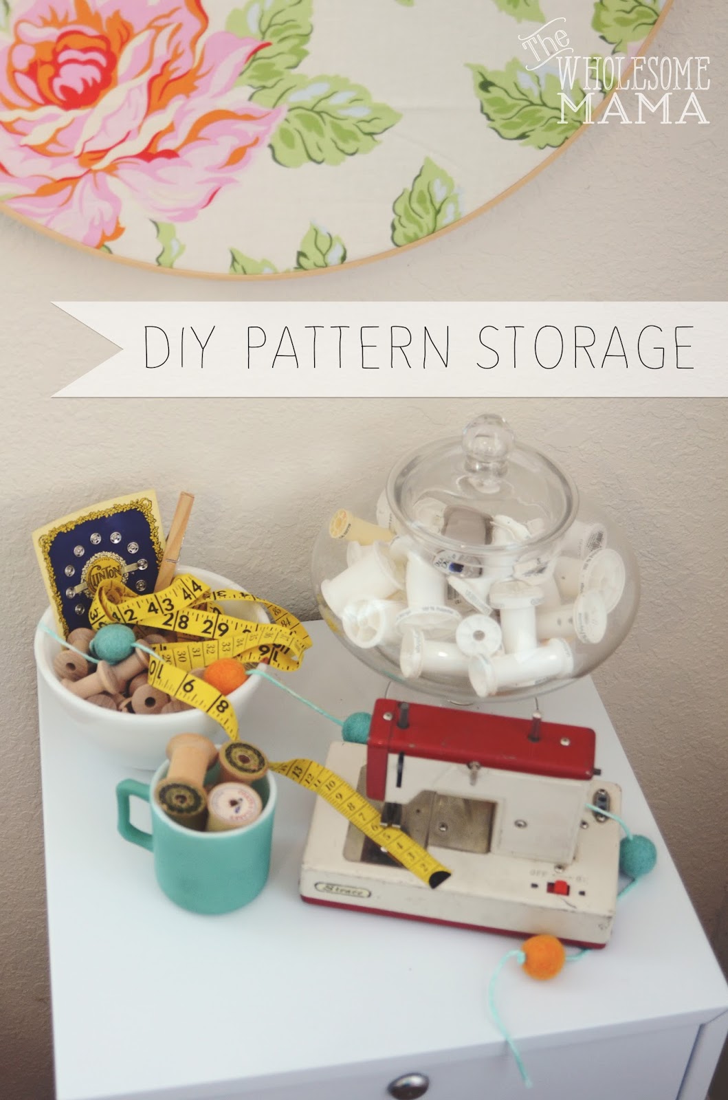 The Wholesome Mama Diy Pattern Storage Filing Cabinet Makeover