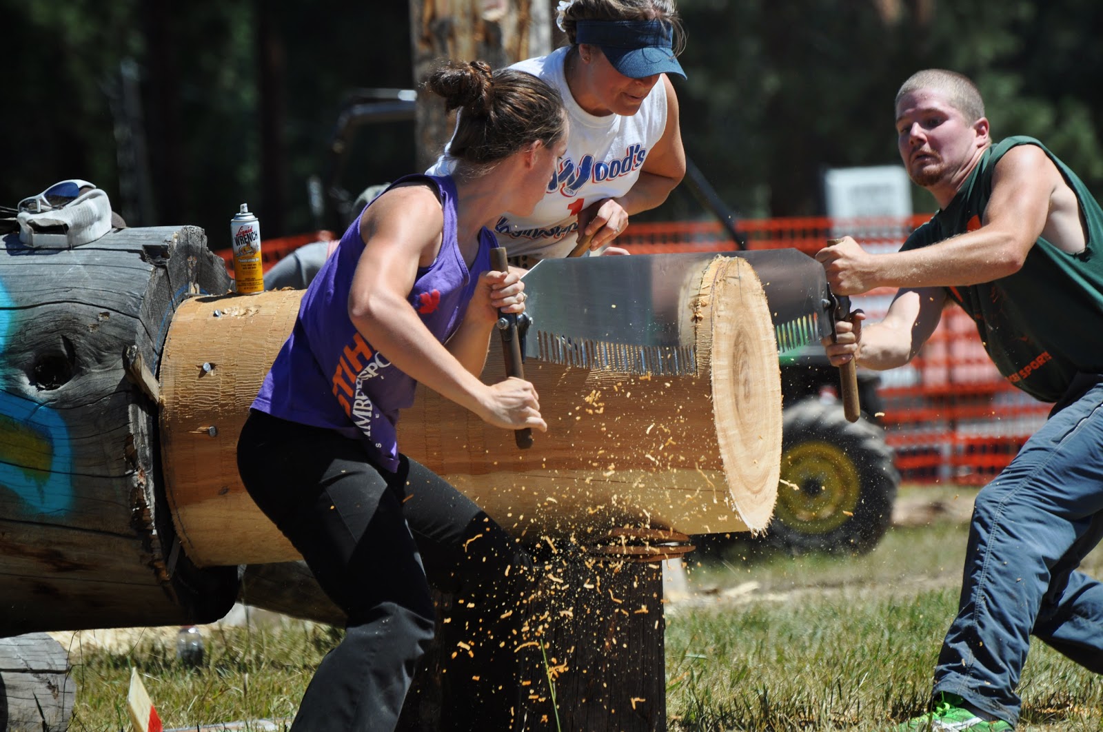 Postcards from JR and Christa CELEBRATING LOGGER DAYS IN DARBY, MONTANA