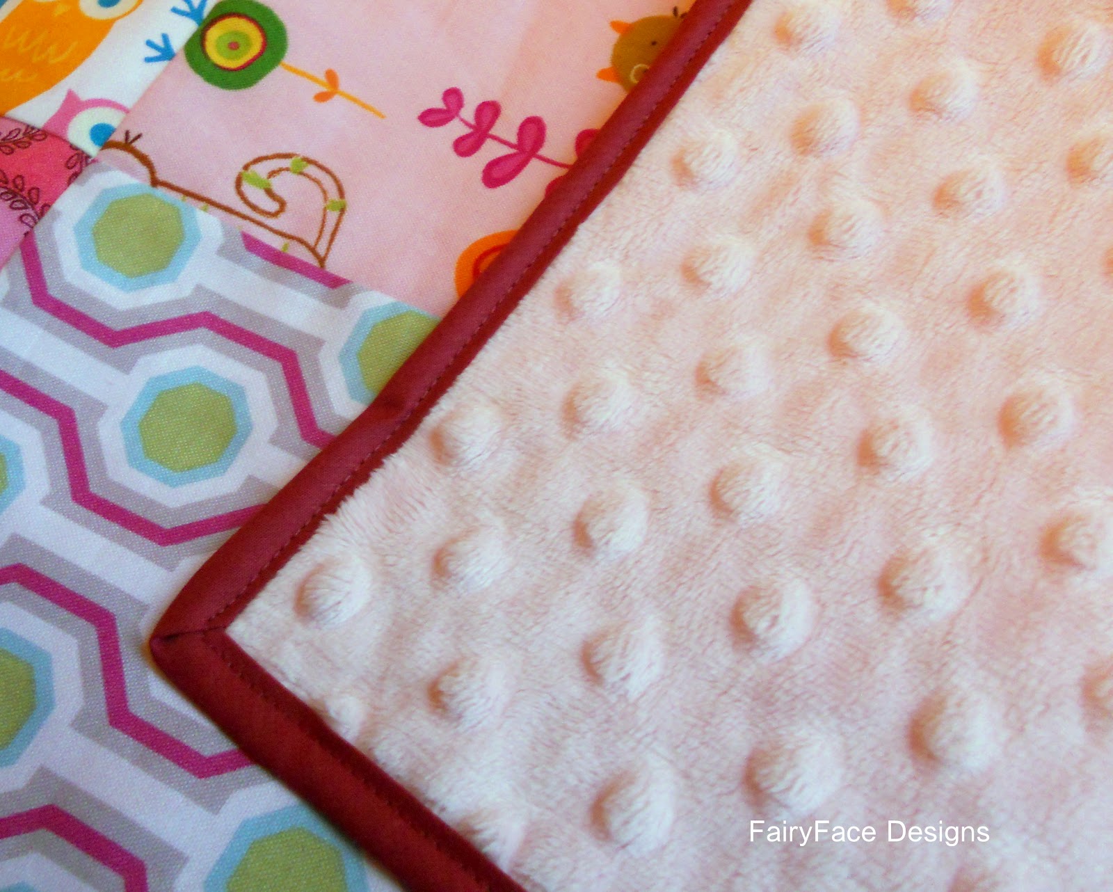 FairyFace Designs {Sew} Get Started Pram Blanket Tutorial