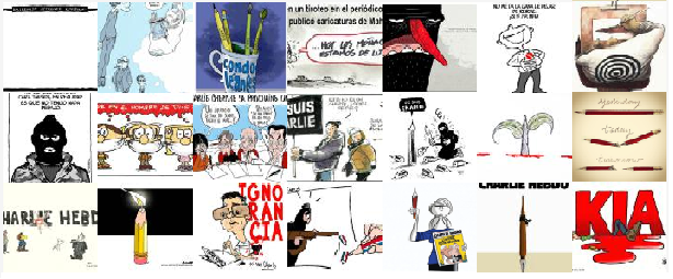 374 viñetas condenan el atentado a Charlie Hebdo
