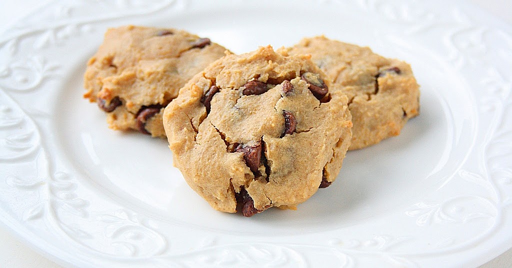 collecting memories Healthy Chickpea Chocolate Chip Peanut Butter Cookies
