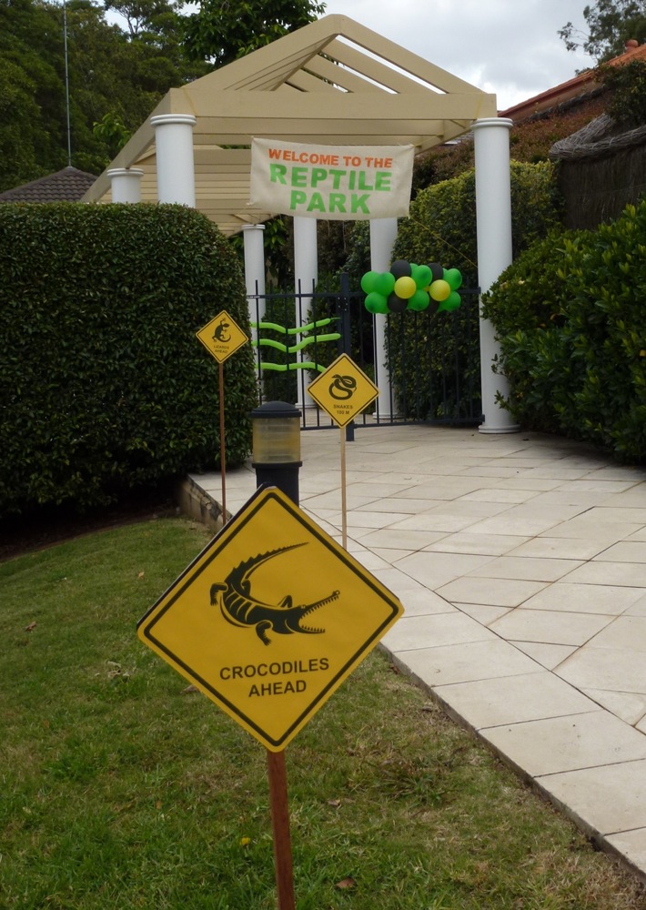 Cherry On Top Parties: Reptile Birthday Party