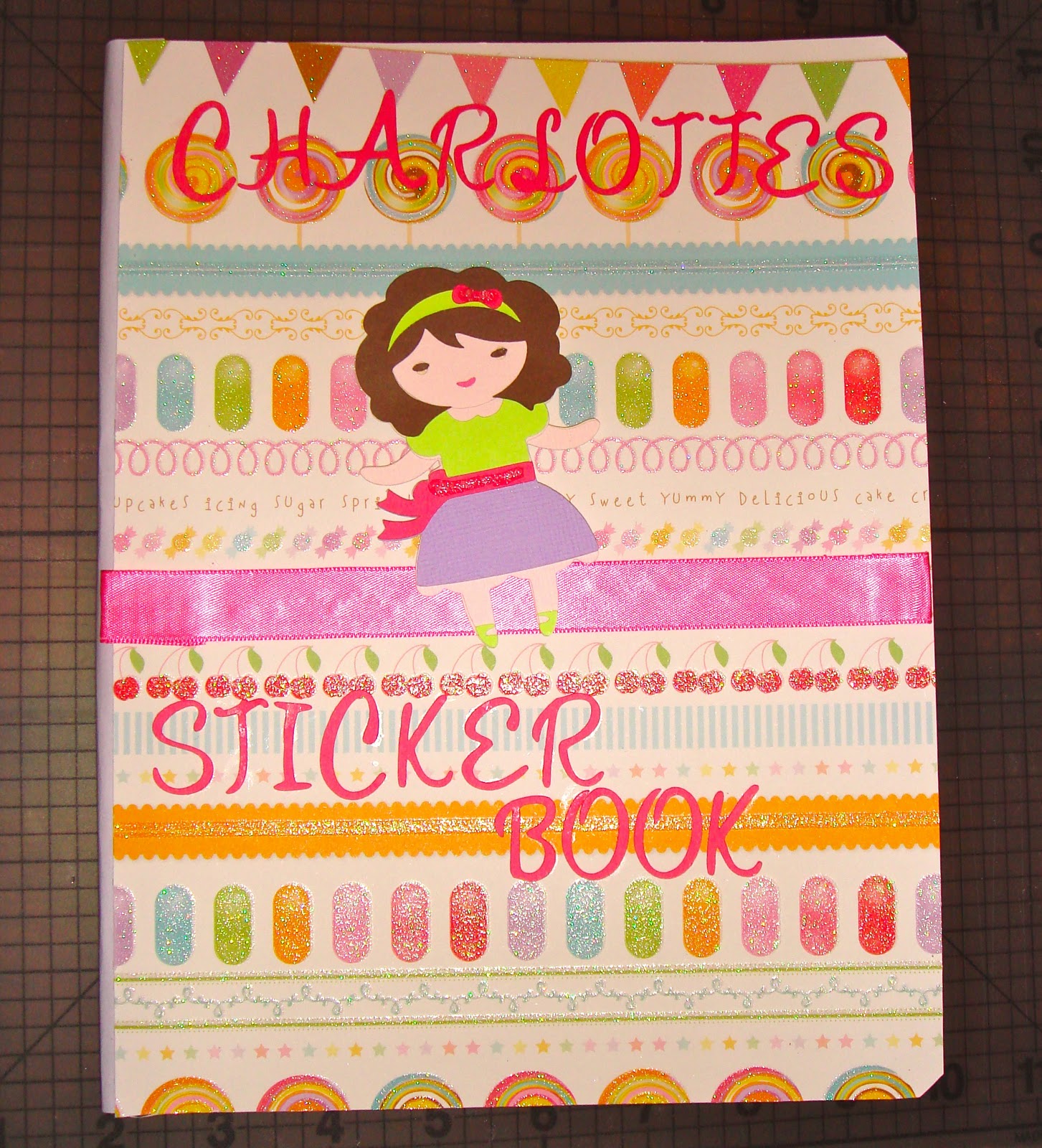 Rebecca's Crafts Homemade Sticker Books