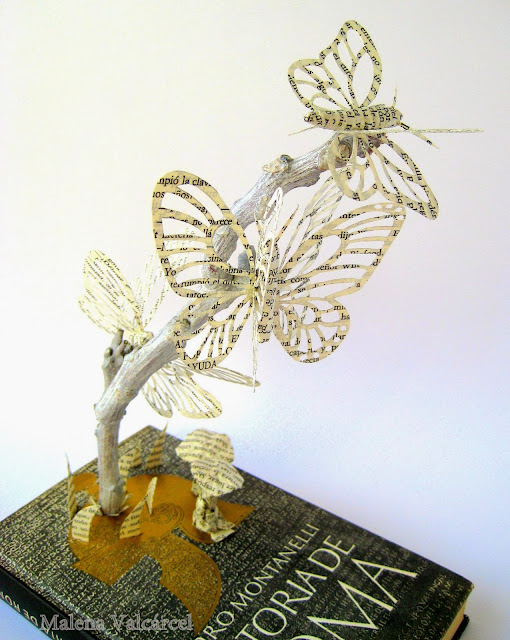 book-sculpture