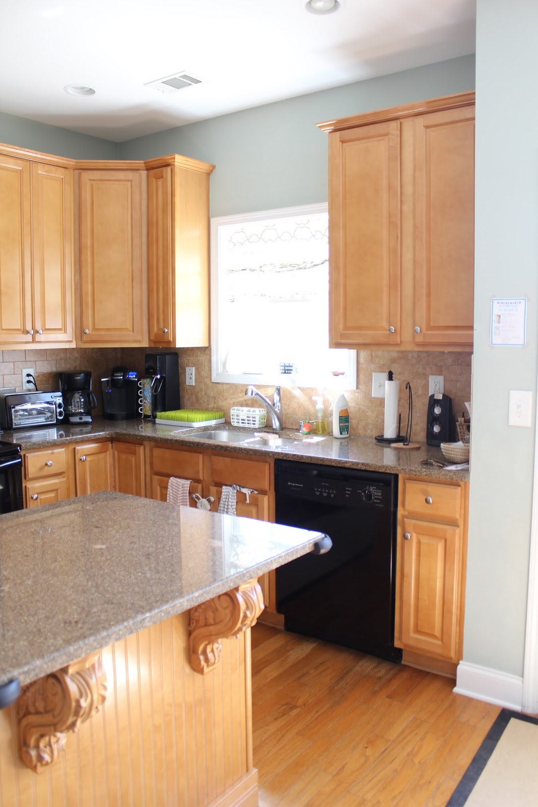 Ten June How to Update A Rental Kitchen With Peel + Stick Tile