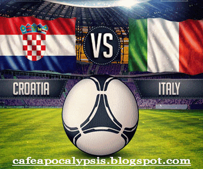 Italy vs Croatia live streaming Euro 2012