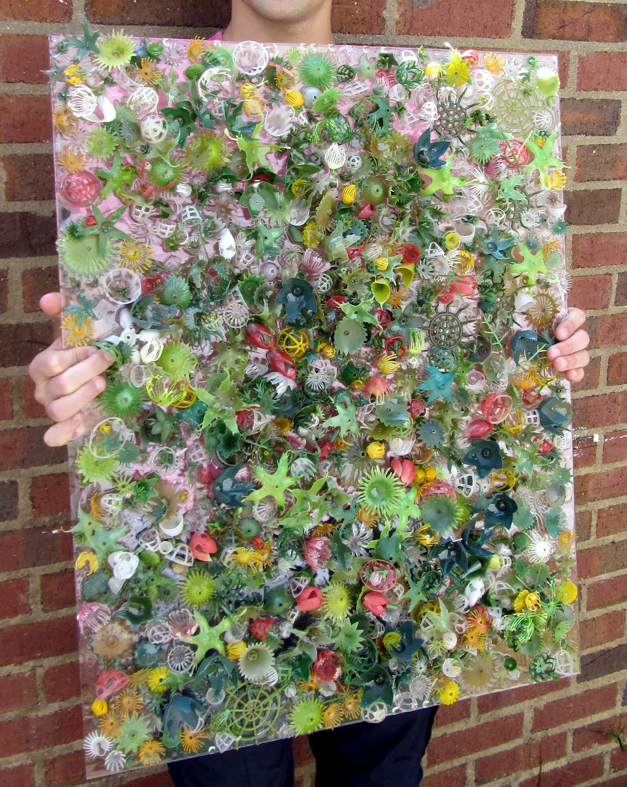 Art In Stitches Experiment with Epoxy