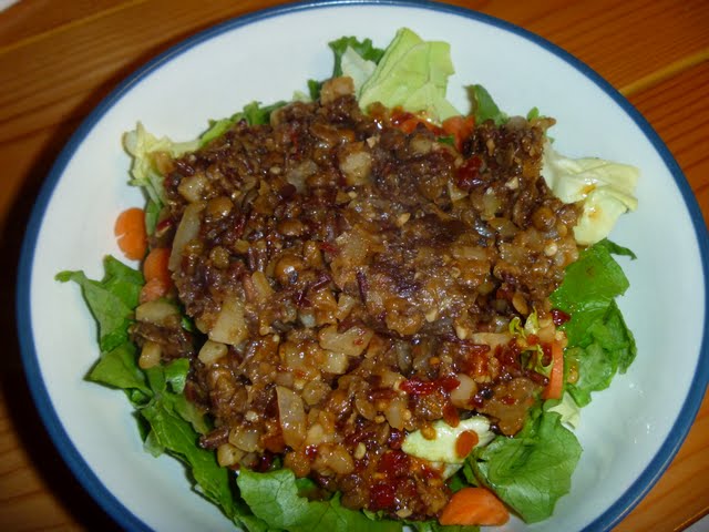 1 package salad mix,