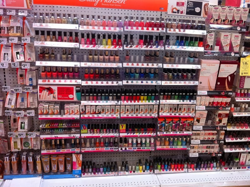 Delicious Color The nail polish aisle (plus NOTD)