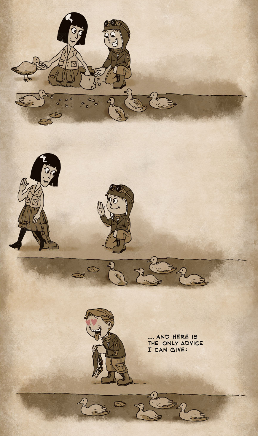 Calvin's Canadian Cave of Coolness Another Classic From Zen Pencils