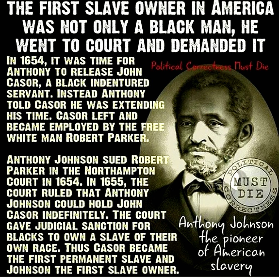 Image result for first slave owner in america