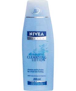 nivea lotion cleansing refreshing says