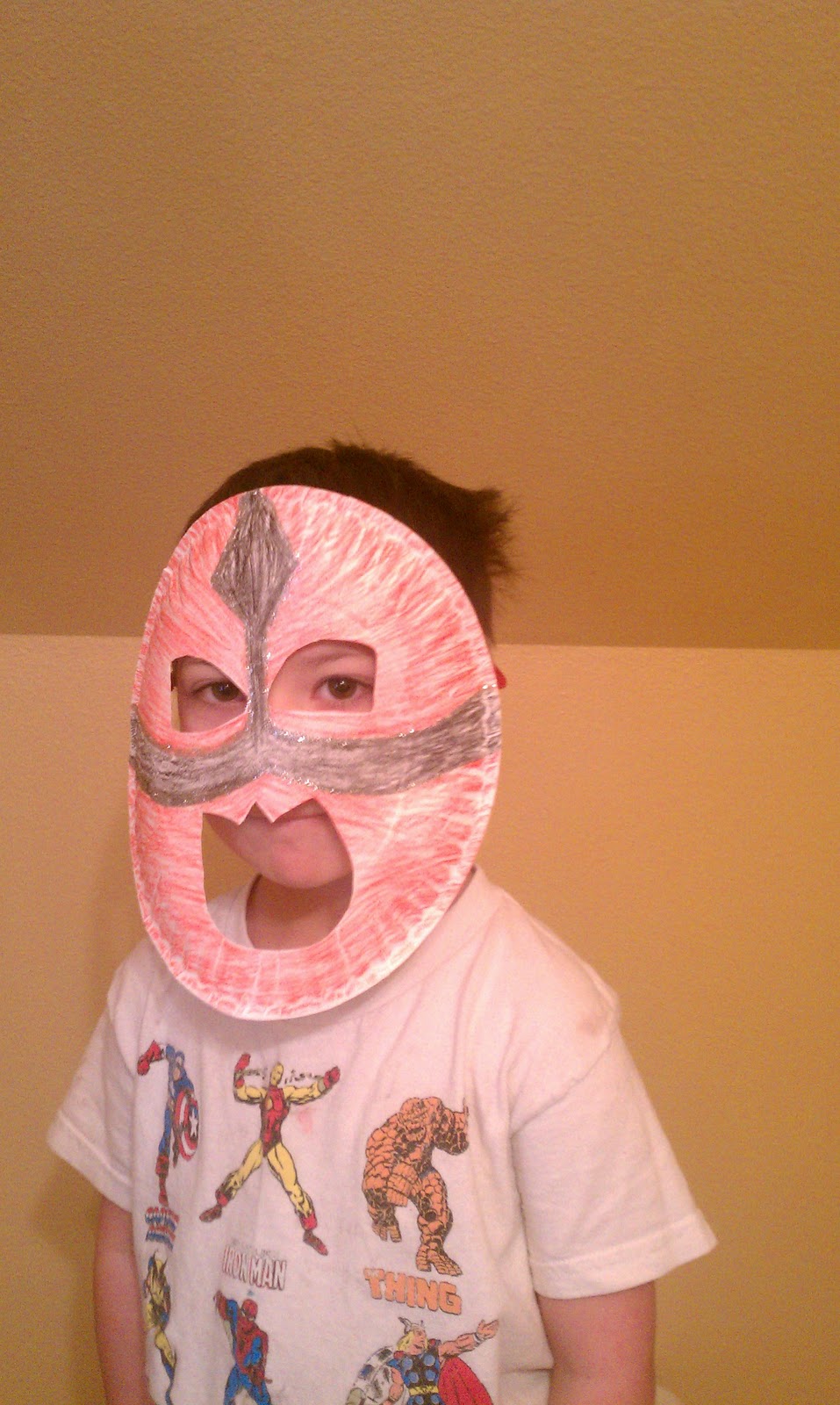 MeloMomma Nickelodeon Power Ranger Mask; Step by Step Instructions To