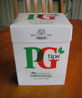 PG Tips Original Pyramid Tea Bags White Packaging Revamp - Front