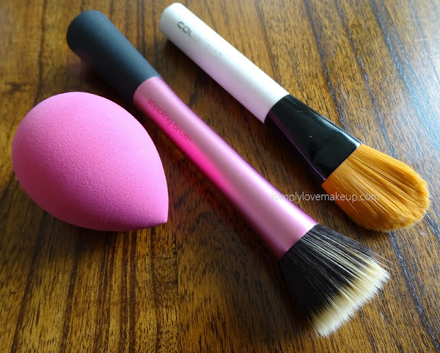 Beauty Blender, Stippling Brush vs Foundation Brush