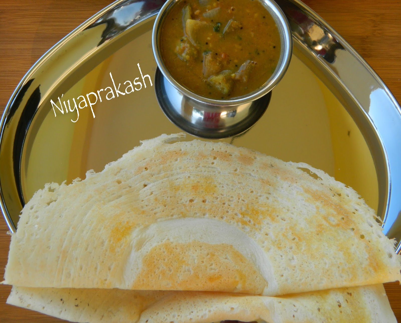 Niya's World New Recipe of Dosa (made from Basmati Rice)