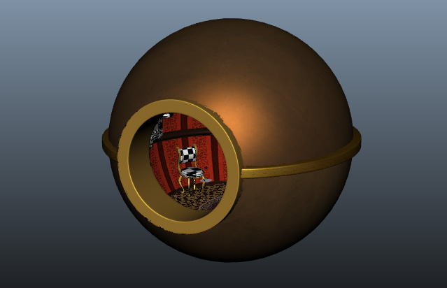 bathysphere 3d model